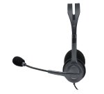 Logitech 981-000593 casque Avec fil Arceau Bureau/Centre d'appels Noir