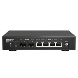 QNAP QSW-2104-2S switch No administrado 2.5G Ethernet Negro