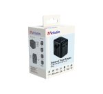 Verbatim 49544 adaptador de enchufe eléctrico Universal Negro