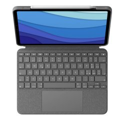 Logitech 920-010146 clavier pour tablette QWERTY Italien Smart Connector Gris