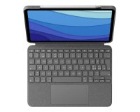 Logitech 920-010147 clavier pour tablette QWERTY Nordique Smart Connector Gris