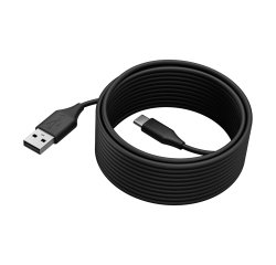 Jabra 14202-11 cable USB USB 2.0 5 m USB C USB A Negro