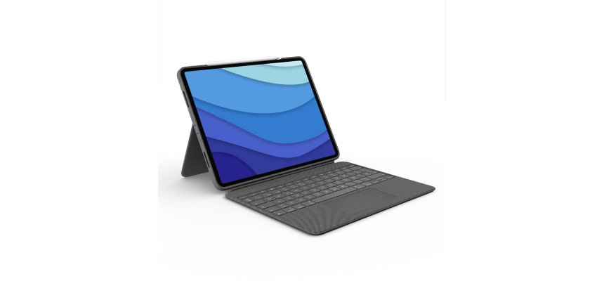 Logitech 920-010211 teclado para móvil QWERTY Español Smart Connector Gris