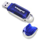 Integral INFD64GBCOU lecteur USB flash 64 Go USB Type-A 2.0 Bleu, Argent