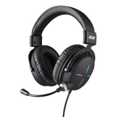 Acer Nitro Gaming Headset II NHW200, 50mm Driver, Omnidirectional Mic, Black
