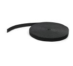 StarTech.com Ruban Auto Agrippant - Rouleau de 15,2 m pour Gestion de Câbles - Ruban Auto-Agrippant - Attaches Câble Ajustables - Sangles de Gestion de Câbles Auto-agrippantes et Réutilisables - Noir