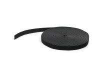 StarTech.com Ruban Auto Agrippant - Rouleau de 15,2 m pour Gestion de Câbles - Ruban Auto-Agrippant - Attaches Câble Ajustables - Sangles de Gestion de Câbles Auto-agrippantes et Réutilisables - Noir