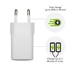 dbramante1928 CH18EUWH7098 chargeur d'appareils mobiles Universel Blanc Secteur Intérieure