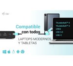 i-tec USB 3.0 / USB-C / Thunderbolt 3 Dual Display Docking Station Gen2 + Power Delivery 100W