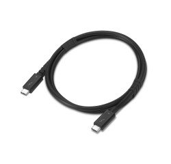Lenovo 4X91U94412 Thunderbolt cable 1 m 40 Gbit/s Black