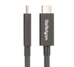 StarTech.com 6.6ft (2m) Active Thunderbolt 4 Cable, 40Gbps, 100W Power Delivery, 4K/8K Video, Intel-Certified Thunderbolt Cable - Compatible w/ USB4/Thunderbolt 4/ USB 3.2/ USB Type-C/DisplayPort/Thunderbolt 3