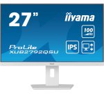 iiyama ProLite XUB2792QSU-W6 Monitor PC 68,6 cm (27") 2560 x 1440 Pixel Quad HD LED Bianco