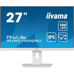 iiyama ProLite XUB2792QSU-W6 computer monitor 68,6 cm (27") 2560 x 1440 Pixels Wide Quad HD LED Wit