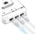 TP-Link Omada EAP235-Wall 1167 Mbit/s Blanc Connexion Ethernet, supportant l'alimentation via ce port (PoE)
