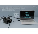i-tec USB-C/USB-A Metal Charging + data HUB, 15W per port, 10x USB-C
