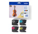 Brother LC-127XL (LC127XLVAL) Pack Cartucho original negro + tricolor de alta capacidad