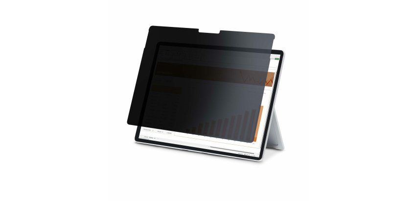 StarTech.com 4-Way 12.3in Surface Pro 4/5/6/7/7+ Privacy Screen Filter, Portrait/Landscape, Touch-Enabled, +/- 30 Deg. View, Blue Light Reduction, Matte Finish