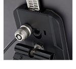 StarTech.com Support Tablette Sécurisé Câble K-Slot - Porte Tablette Vérouillable - Tablettes 7,9-13 pouces - Repose Tablette Universel Ajustable - Bureau/Surface - Dispositif Sécurité Antivol