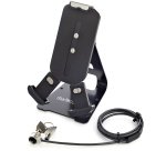 StarTech.com Support Tablette Sécurisé Câble K-Slot - Porte Tablette Vérouillable - Tablettes 7,9-13 pouces - Repose Tablette Universel Ajustable - Bureau/Surface - Dispositif Sécurité Antivol