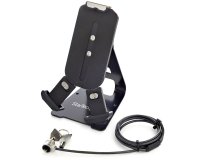 StarTech.com Support Tablette Sécurisé Câble K-Slot - Porte Tablette Vérouillable - Tablettes 7,9-13 pouces - Repose Tablette Universel Ajustable - Bureau/Surface - Dispositif Sécurité Antivol