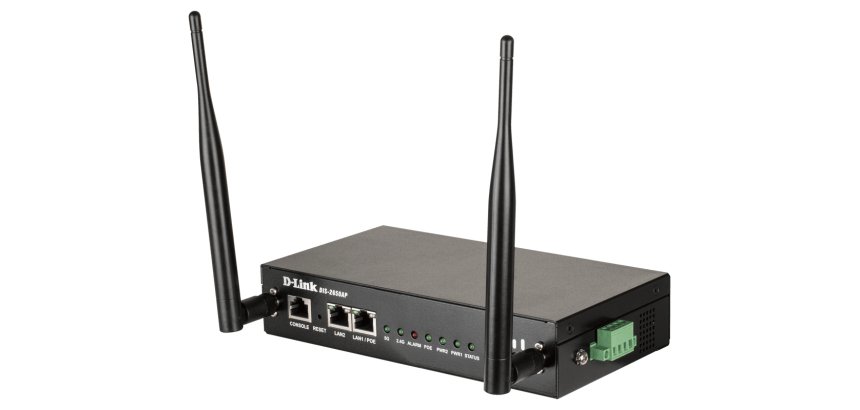 D-Link DIS-2650AP point d'accès réseaux locaux sans fil 1200 Mbit/s Noir Connexion Ethernet, supportant l'alimentation via ce port (PoE)