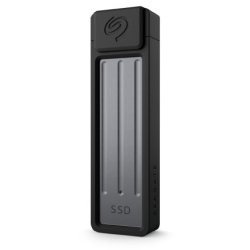 Seagate STMX2000400 unidad externa de estado sólido Tecnología Thunderbolt (Rayo) 2 TB USB Tipo C 3.2 Gen 2 (3.1 Gen 2) Gris