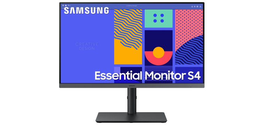 Samsung S43GC flat PC screen 61 cm (24") 1920 x 1080 pixels Full HD LCD Black