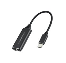 Conceptronic ABBY03B adaptador de cable de vídeo HDMI tipo A (Estándar) USB Tipo C Negro