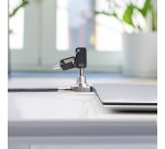 StarTech.com Antivol pour Ordinateur Portable Compatible Slot Noble Wedge ®, Câble de Verrouillage de 1,5m, Sécurité Antivol pour PC Portable, Câble en Acier Résistant aux Coupures, Serrure à Clé