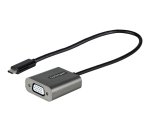 StarTech.com Adaptateur USB C vers VGA - Dongle Adaptateur USB-C 1080p vers VGA - Convertisseur USB-C (DP Alt Mode) vers Écrans/Affichages VGA - Comp. Thunderbolt 3 - Câble Intégré 30cm