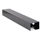 StarTech.com Goulotte Passe Câble Bureau Escamotable - Goulotte Rangement Câbles Bureau/Pupitre - Câbles/Fils/Rallonges - Gestion Câble Escamotable - 60cm x 11cm