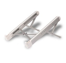 Lindy 20916 soporte para ordenador portátil Plata, Blanco 39,6 cm (15.6")