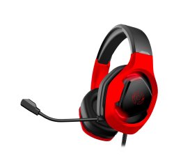 Celly CyberBeat Auricolare Cablato A Padiglione Gaming USB tipo A Nero, Rosso