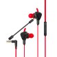 Celly CyberWired Headset Wired In-ear Gaming Black, Red