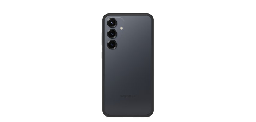 OtterBox React Series für Samsung Galaxy S25+, transparent/schwarz