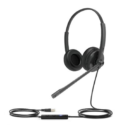 Yealink UH34 Auriculares Alámbrico Diadema Oficina/Centro de llamadas Negro