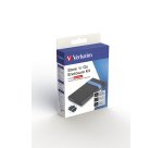 Verbatim Store'N'Go Enclosure Kit Boîtier disque dur/SSD Noir, Bleu 2.5"