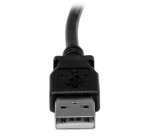 StarTech.com Câble USB 2.0 A vers USB B Coudé à droite Mâle / Mâle pour imprimante - 1 m - Noir
