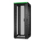 APC Baie EasyRack 800mm/42U/1000mm avec toit, sans panneau latéral, roulettes, noir