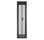 APC Baie EasyRack 600mm/48U/1000mm avec toit, panneau latéral, roulettes, noir