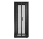 APC Baie EasyRack 800mm/42U/1000mm avec toit, sans panneau latéral, roulettes, noir