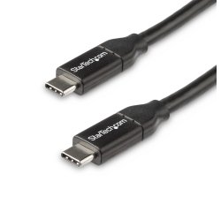 StarTech.com USB-C to USB-C Cable w/ 5A PD - M/M - 0.5 m - USB 2.0 - USB-IF Certified