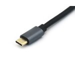 Equip 128354 Cable USB 3.2 Gen 2 C a C, M/M, 1,0m, PD100W , 4K/60Hz, 10Gbps, Negro