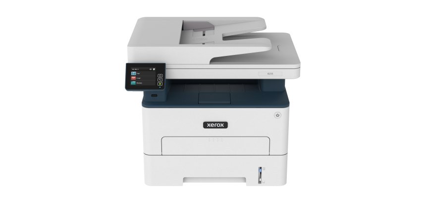 Xerox B235 A4 34 ppm Copia/Stampa/Scansione/Fax wireless con stampa fronte/retro PS3 PCL5e/6 ADF 2 vassoi Totale 251 fogli