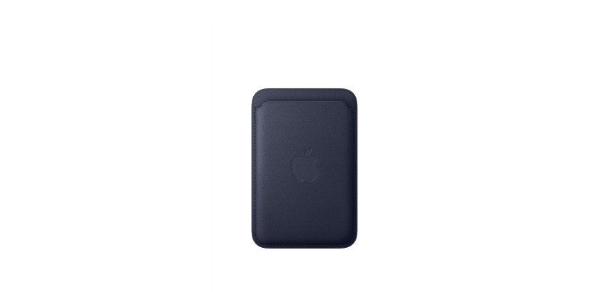 Apple Portafoglio MagSafe in tessuto FineWoven per iPhone - Blu navy