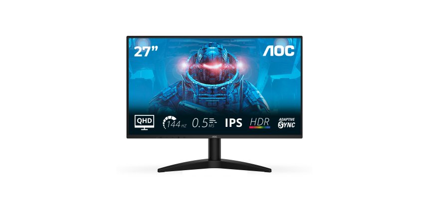 AOC B3 Q27B36X écran plat de PC 68,6 cm (27") 2560 x 1440 pixels Quad HD LED Noir