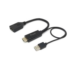 Equip 119039 cavo e adattatore video 0,15 m HDMI tipo A (Standard) DisplayPort Nero