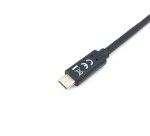 Equip 128344 Cable USB 3.2 Gen 1 C a A , M/M , 2,0m, 5Gbps, Negro