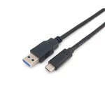 Equip 128344 Cable USB 3.2 Gen 1 C a A , M/M , 2,0m, 5Gbps, Negro