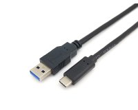 Equip 128344 Cable USB 3.2 Gen 1 C a A , M/M , 2,0m, 5Gbps, Negro